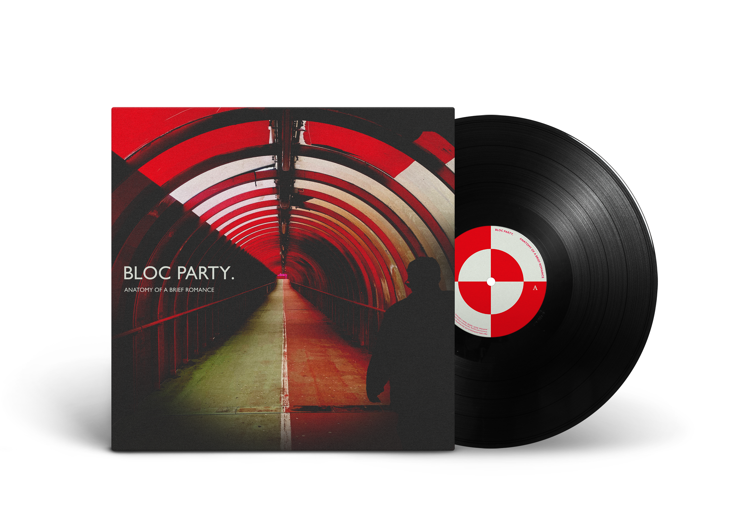 BLOC PARTY 'ANATOMY OF A BRIEF ROMANCE' LP - BLACK