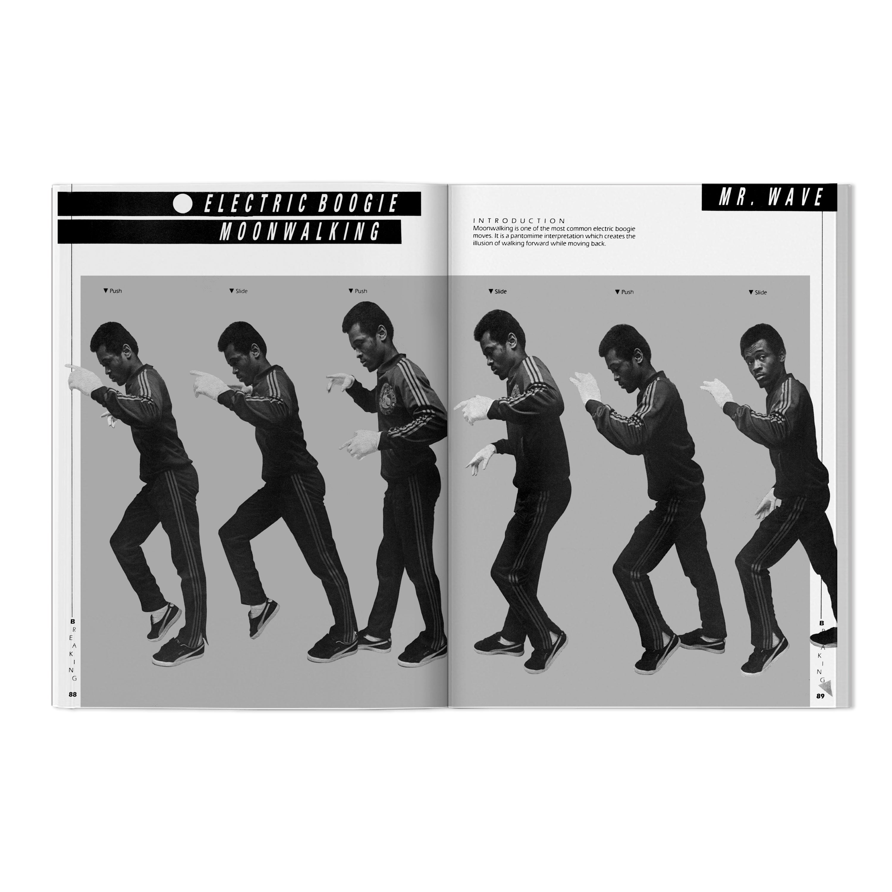 MICHAEL HOLMAN 'BREAKING AND THE NEW YORK CITY BREAKERS' BOOK