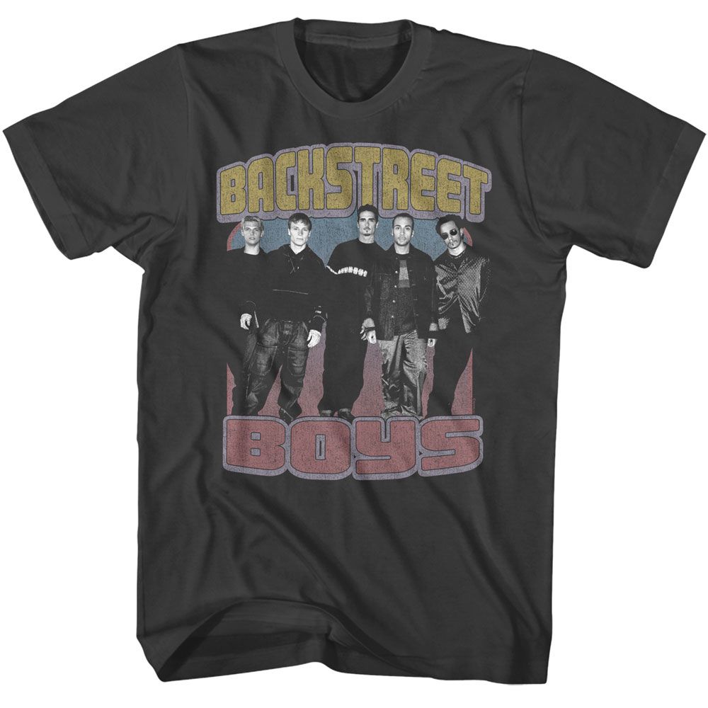 BACKSTREET BOYS - FADED COLORS SHIRT