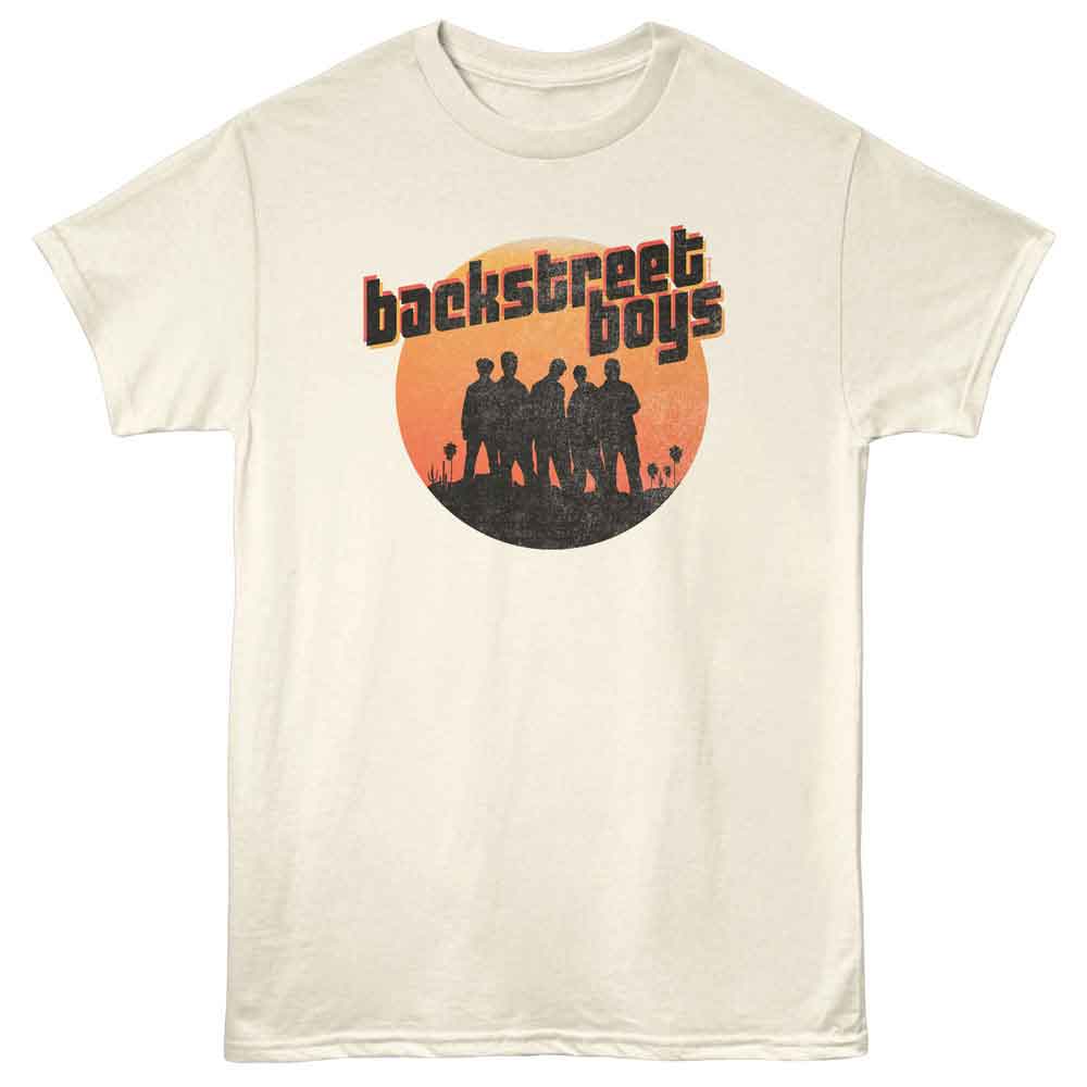 BACKSTREET BOYS - BSB ORANGE CIRCLE SHIRT