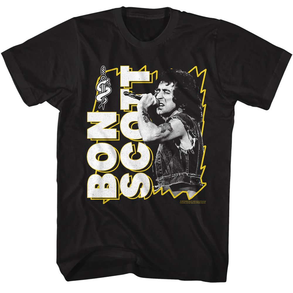 BON SCOTT - LIGHTNING FRAME SHIRT