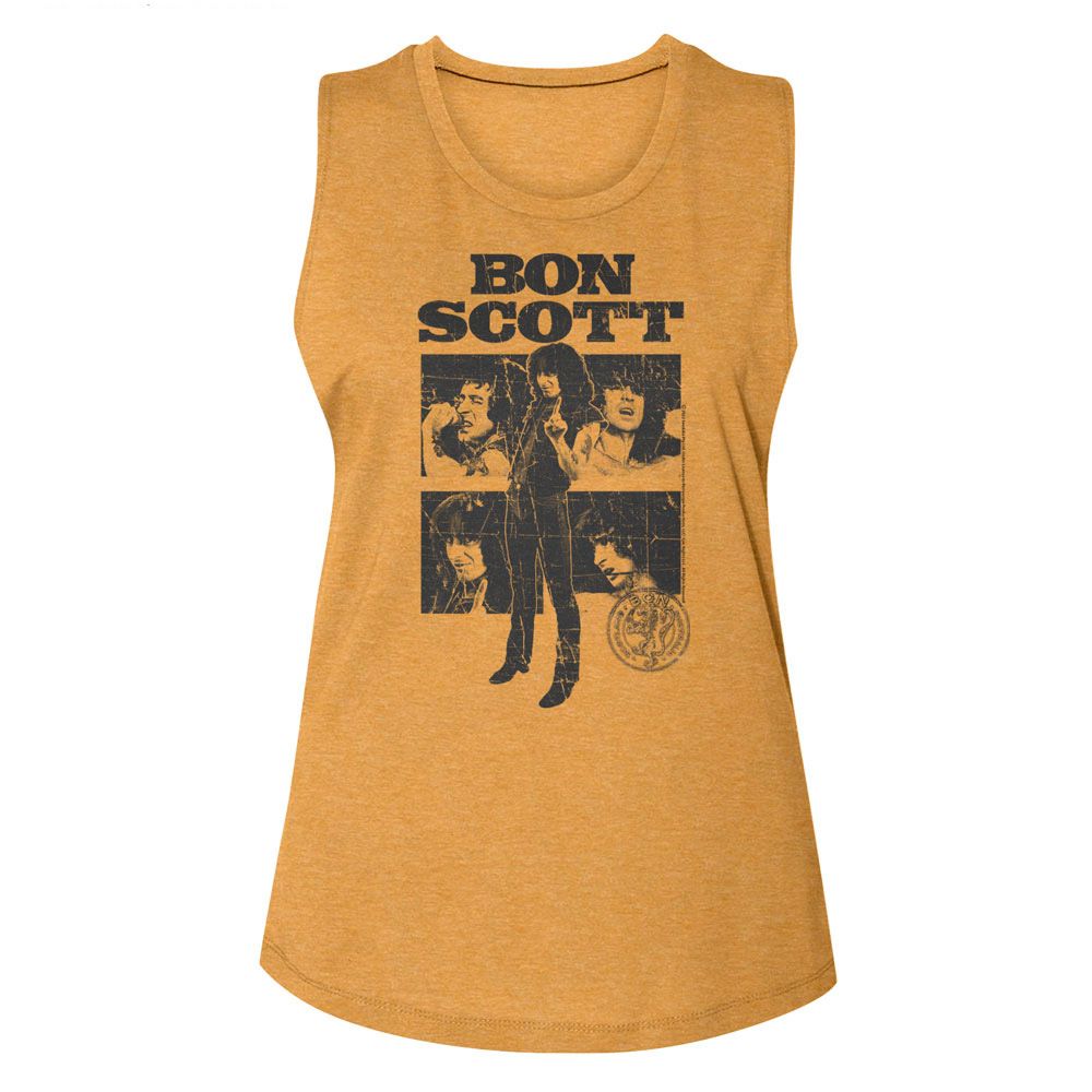 BON SCOTT - COLLAGE LADIES SHIRT