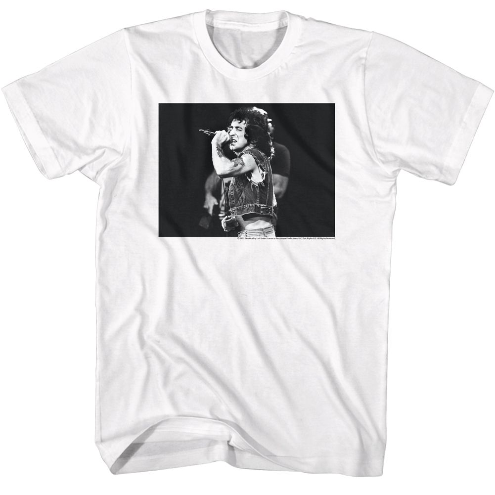 BON SCOTT - BW SHIRT