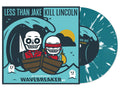 LESS THAN JAKE / KILL LINCOLN'WAVEBREAKER #1' 7" EP - SEA BLUE/WHITE/SPLATTER