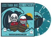 LESS THAN JAKE / KILL LINCOLN ‘WAVEBREAKER #1’ 7" EP - SEA BLUE/WHITE/SPLATTER