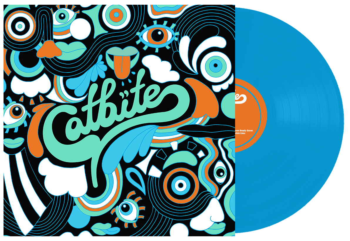 CATBITE ‘NICE ONE’ LP - EXCLUSIVE - LTD. 100 - CYAN BLUE