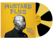 MUSTARD PLUG ‘WHERE DID ALL MY FRIENDS GO?’ LP - LTD. 250 - MUSTARD YELLOW/BLACK PINWHEEL