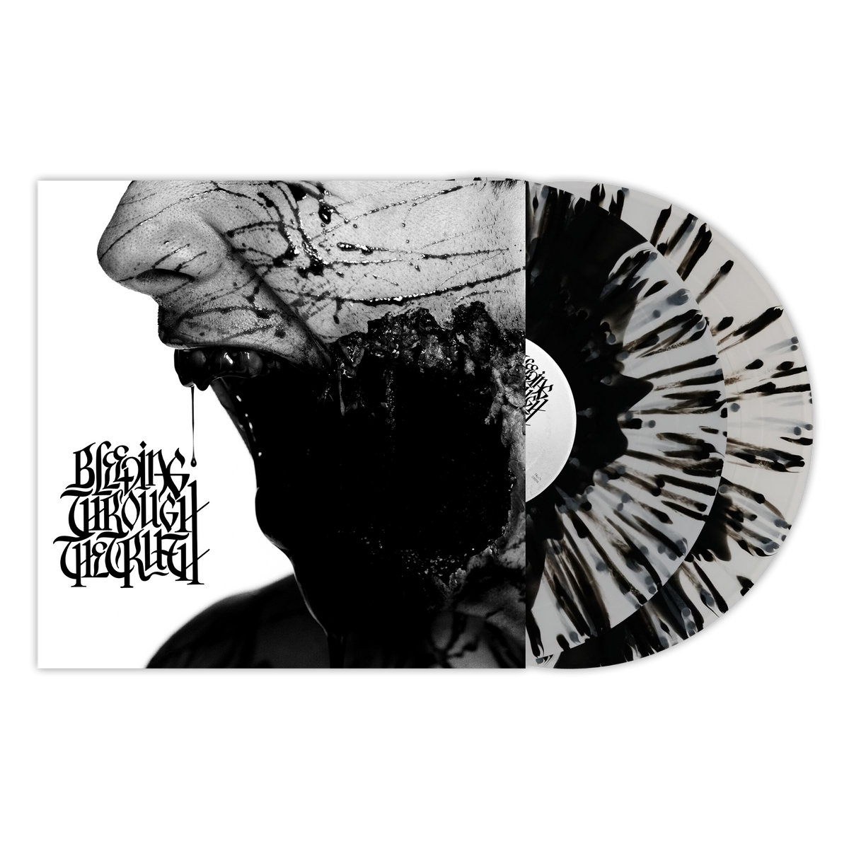 BLEEDING THROUGH 'THE TRUTH' 2LP (Limited Edition ' Only 600 Made, Black Inside Splatter Vinyl)