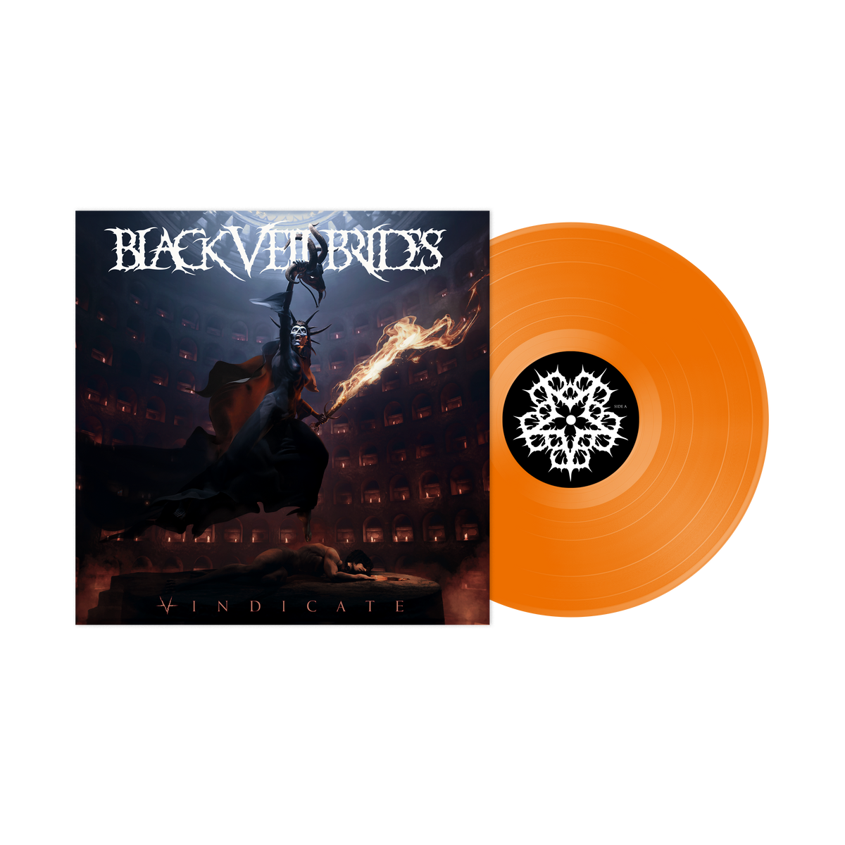 BLACK VEIL BRIDES 'VINDICATE' LP - EXCLUSIVE - LTD. 500 - TRANSPARENT ORANGE