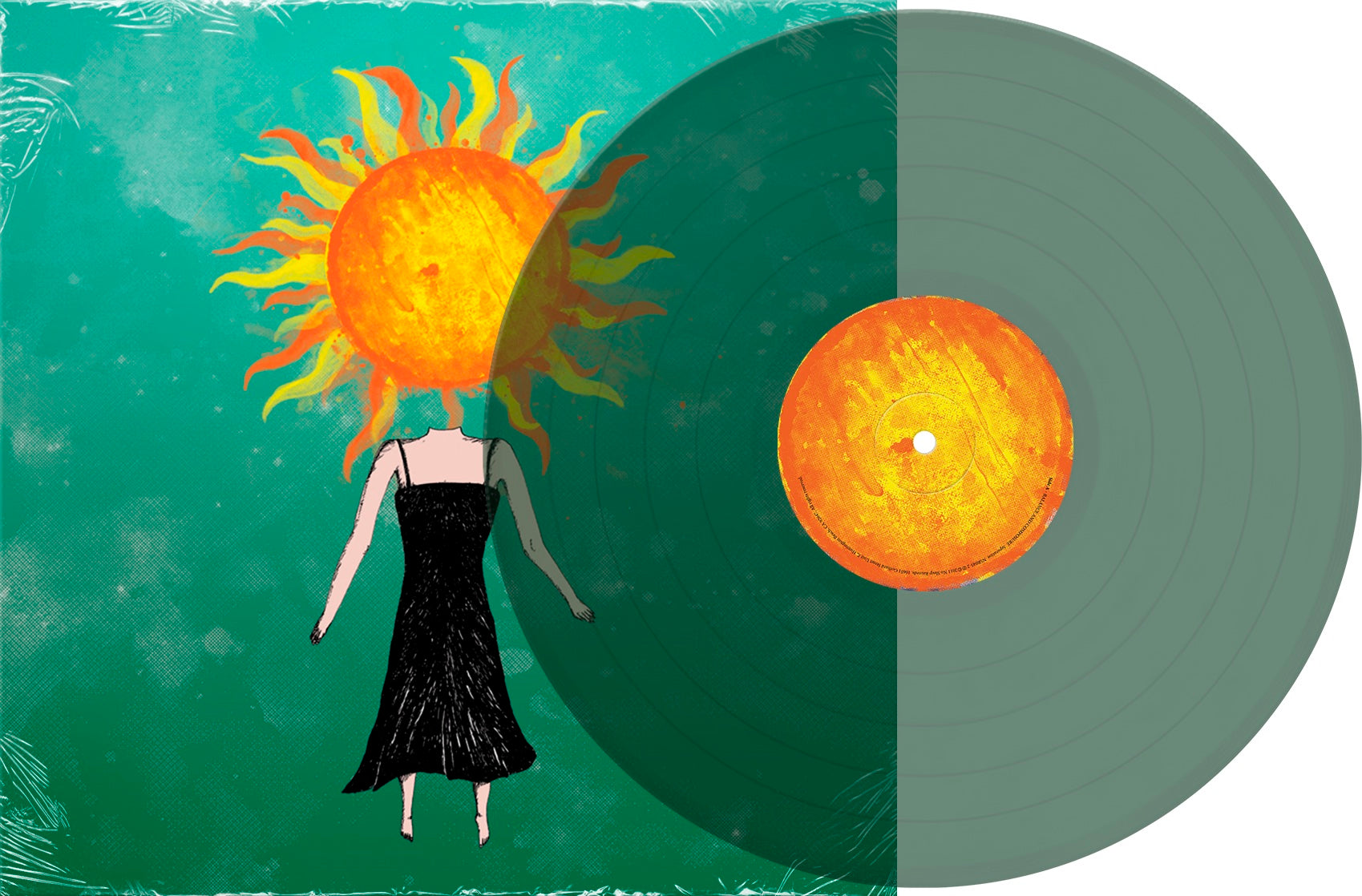 BALANCE AND COMPOSURE ‘SEPARATION’ LP - LTD. 400 - TRANSLUCENT GREEN