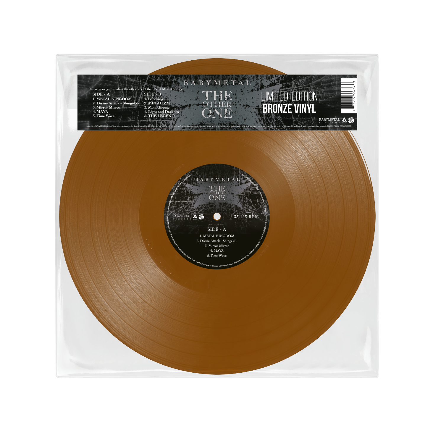 BABYMETAL 'THE OTHER ONE' LP - LTD. 200 - BRONZE