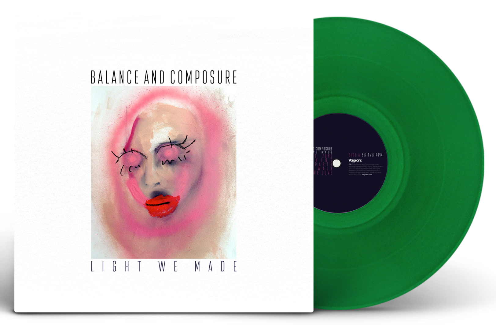 BALANCE AND COMPOSURE 'LIGHT WE MADE' ANNIVERSARY EDITION LP - GREEN