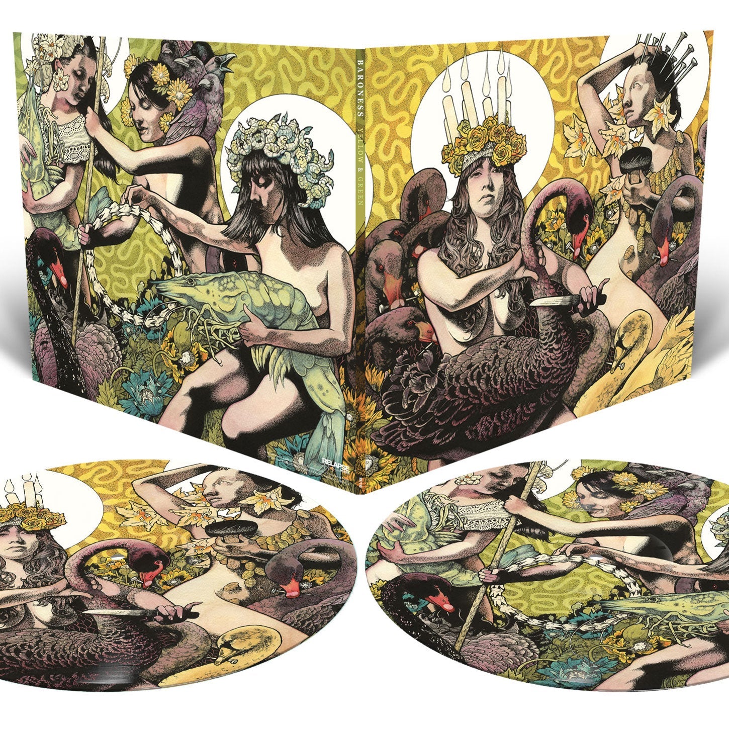 SILVER COLLECTOR’S EDITION BARONESS SLIPCASE AND 2LP PICTURE DISC BUNDLE