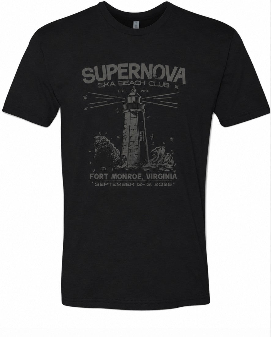 SUPERNOVA BEACH CLUB - BLACK TEXT