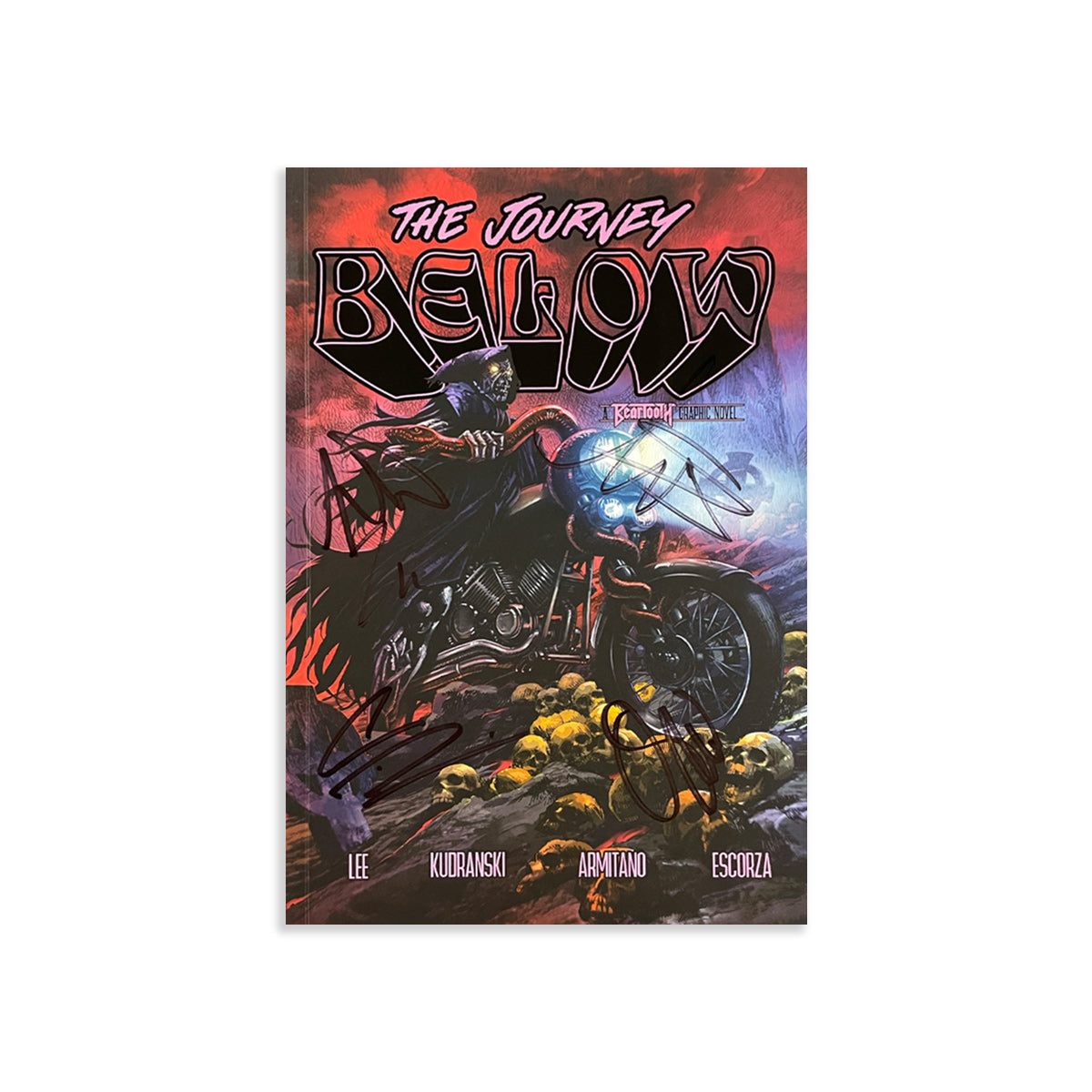 Novel Rapper BEARTOOTH: THE JOURNEY BELOW SOFTCOVER GRAPHIC NOVEL - ARTIST SIGNED ...