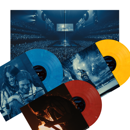 BILLIE EILISH 'HIT ME HARD AND SOFT: THE TOUR (LIVE)' 3LP - RECYCLED COLOR
