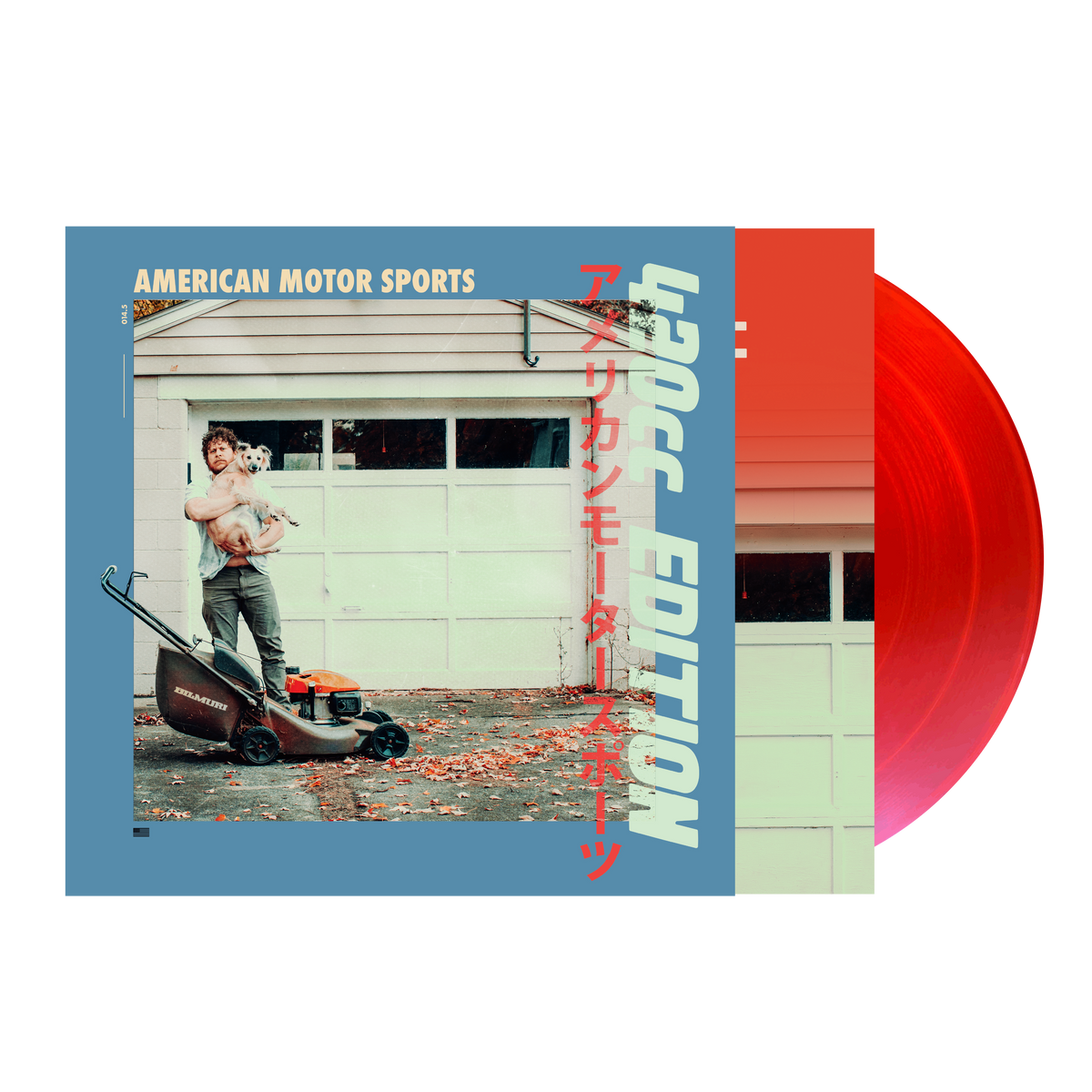 BILMURI 'AMERICAN MOTOR SPORTS (420CC EDITION)' LP (Limited Edition ' Translucent Red Vinyl)