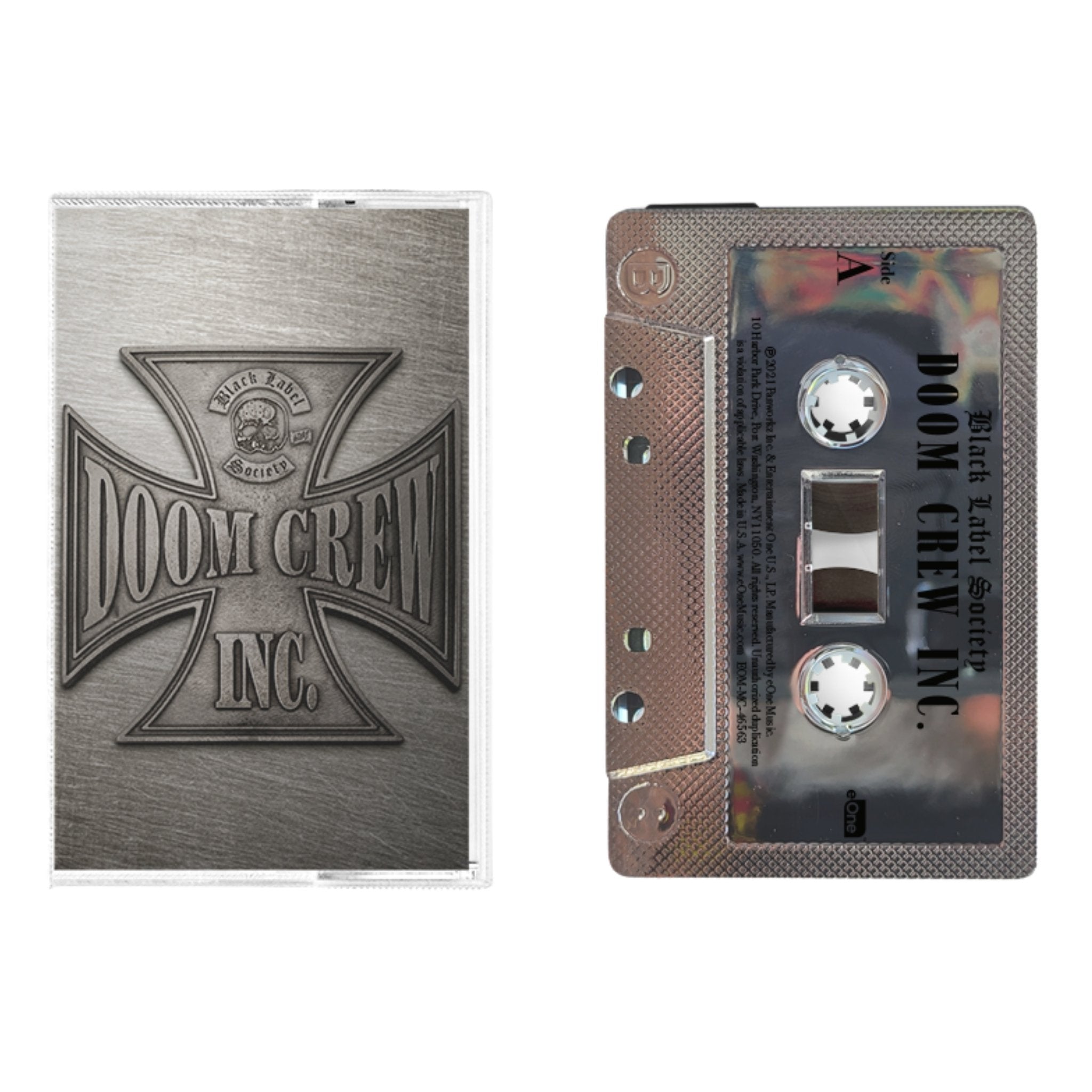 BLACK LABEL SOCIETY 'DOOM CREW INC' CASSETTE (Silver)