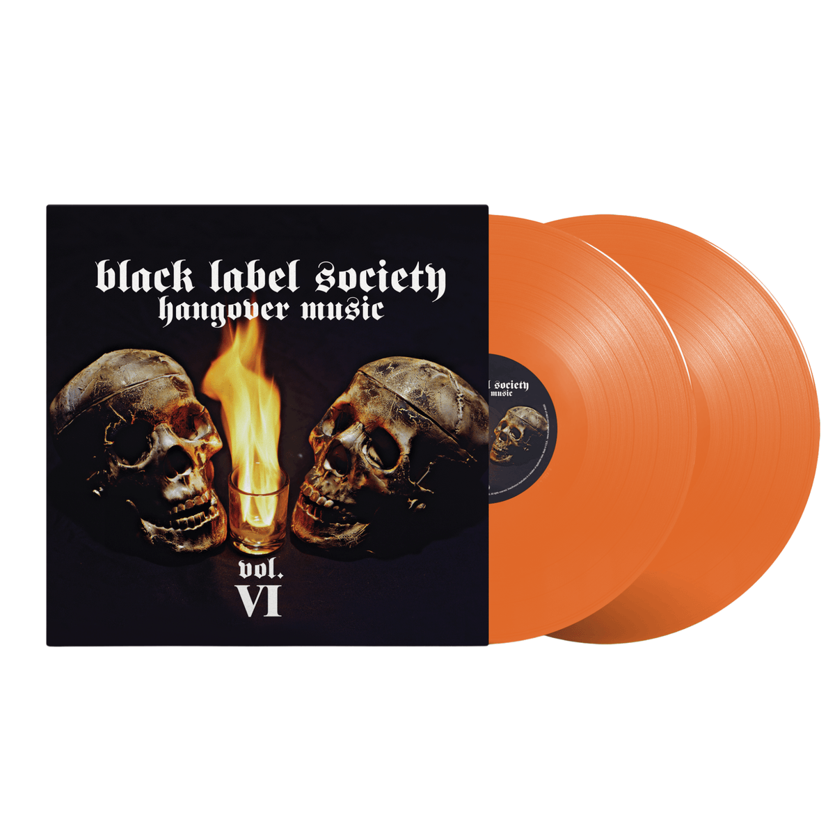 BLACK LABEL SOCIETY 'HANGOVER MUSIC VOL. VI' 2LP ( Orange Vinyl)