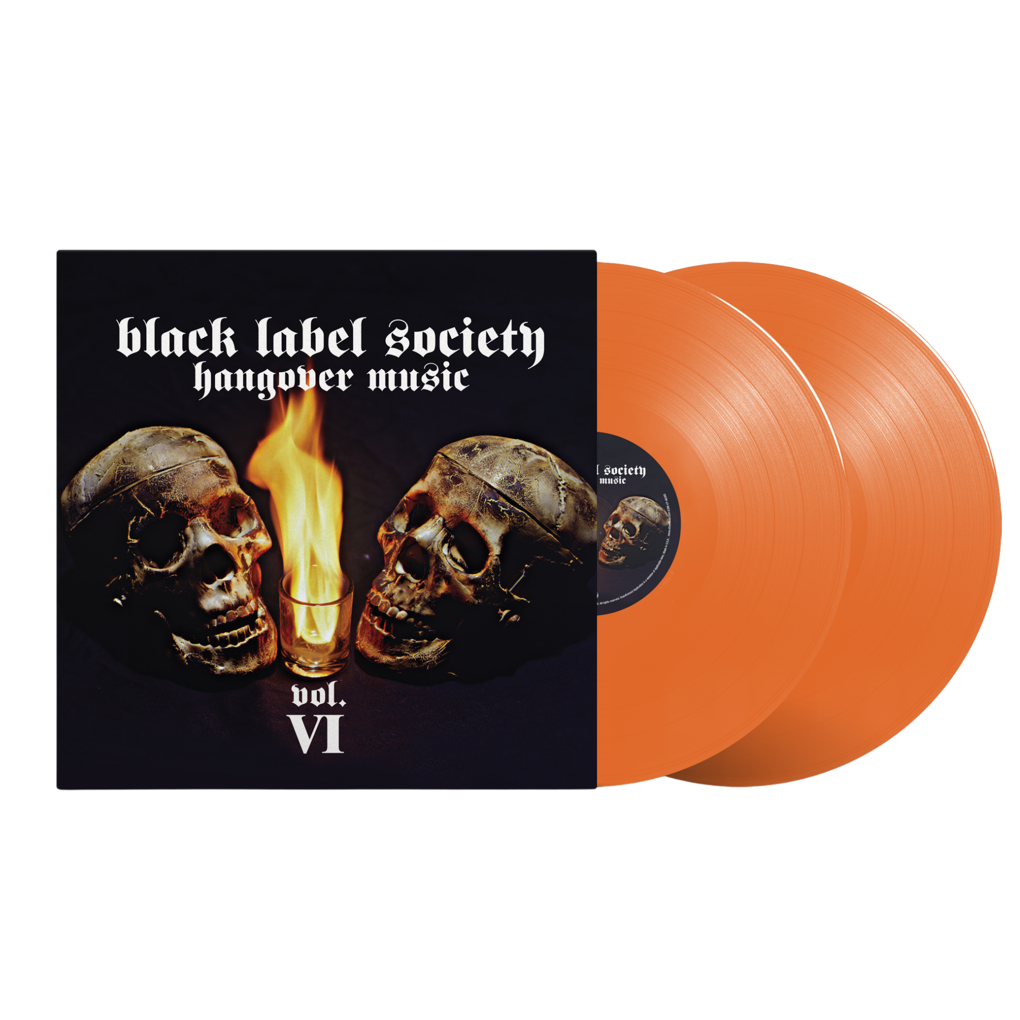 BLACK LABEL SOCIETY 'HANGOVER MUSIC VOL. VI' 2LP - ORANGE