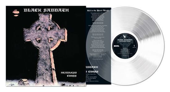 BLACK SABBATH 'HEADLESS CROSS' LP  - 2024 REMASTERED - CLEAR