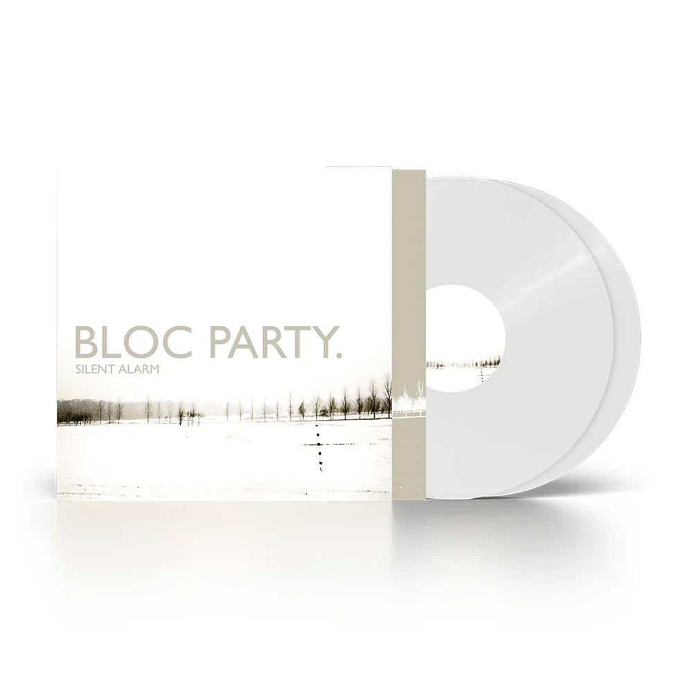 BLOC PARTY 'SILENT ALARM' 20TH ANNIVERSARY 2LP - WHITE
