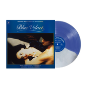 ANGELO BADALAMENTI 'BLUE VELVET SOUNDTRACK' 40TH ANNIVERSARY LP (Exclusive – Limited to 500, Half Silver Gray/Half Royal Blue Vinyl)