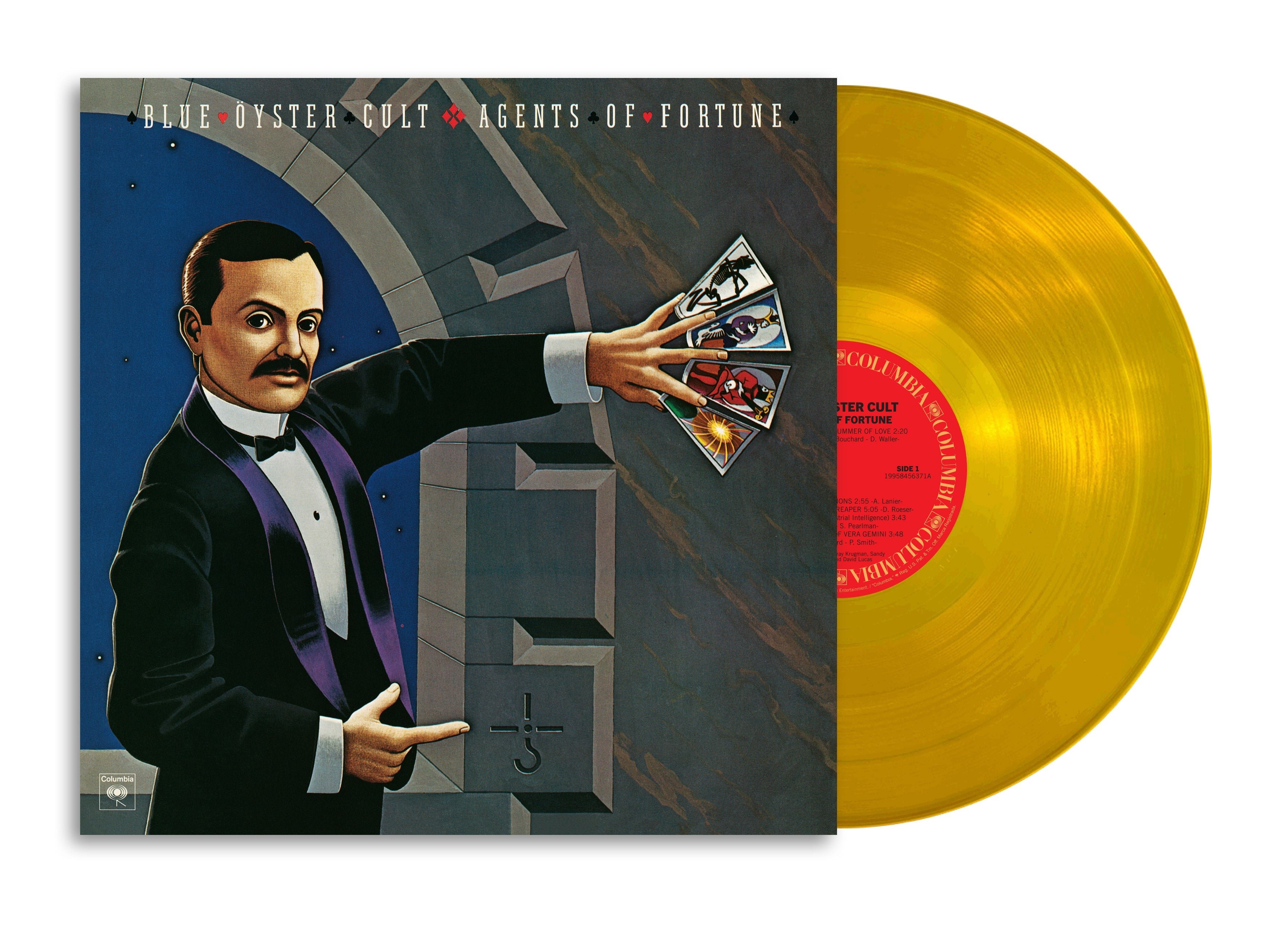 BLUE OYSTER CULT 'AGENTS OF FORTUNE' LP (50th Anniversary, Gold Vinyl)