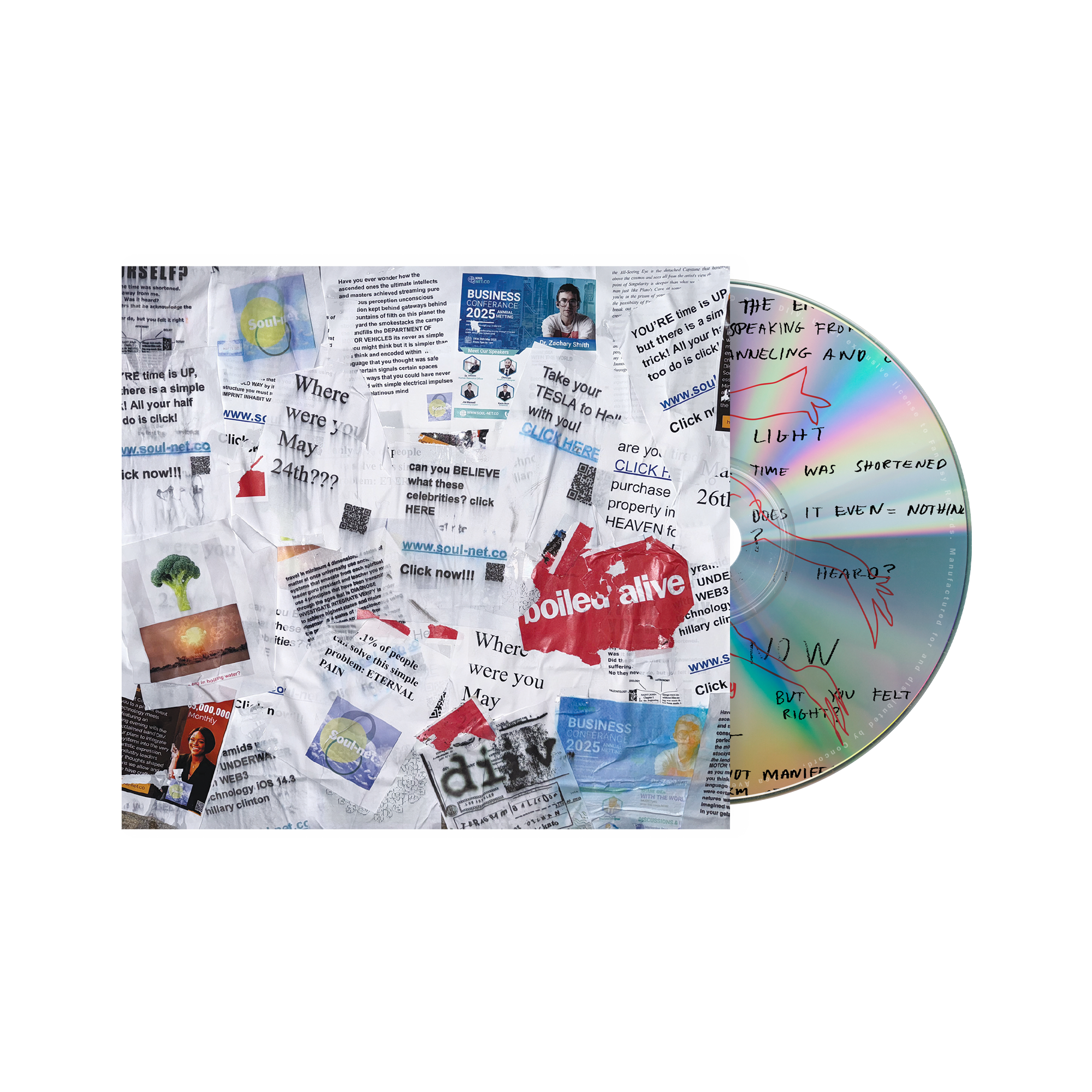DIIV 'BOILED ALIVE' CD