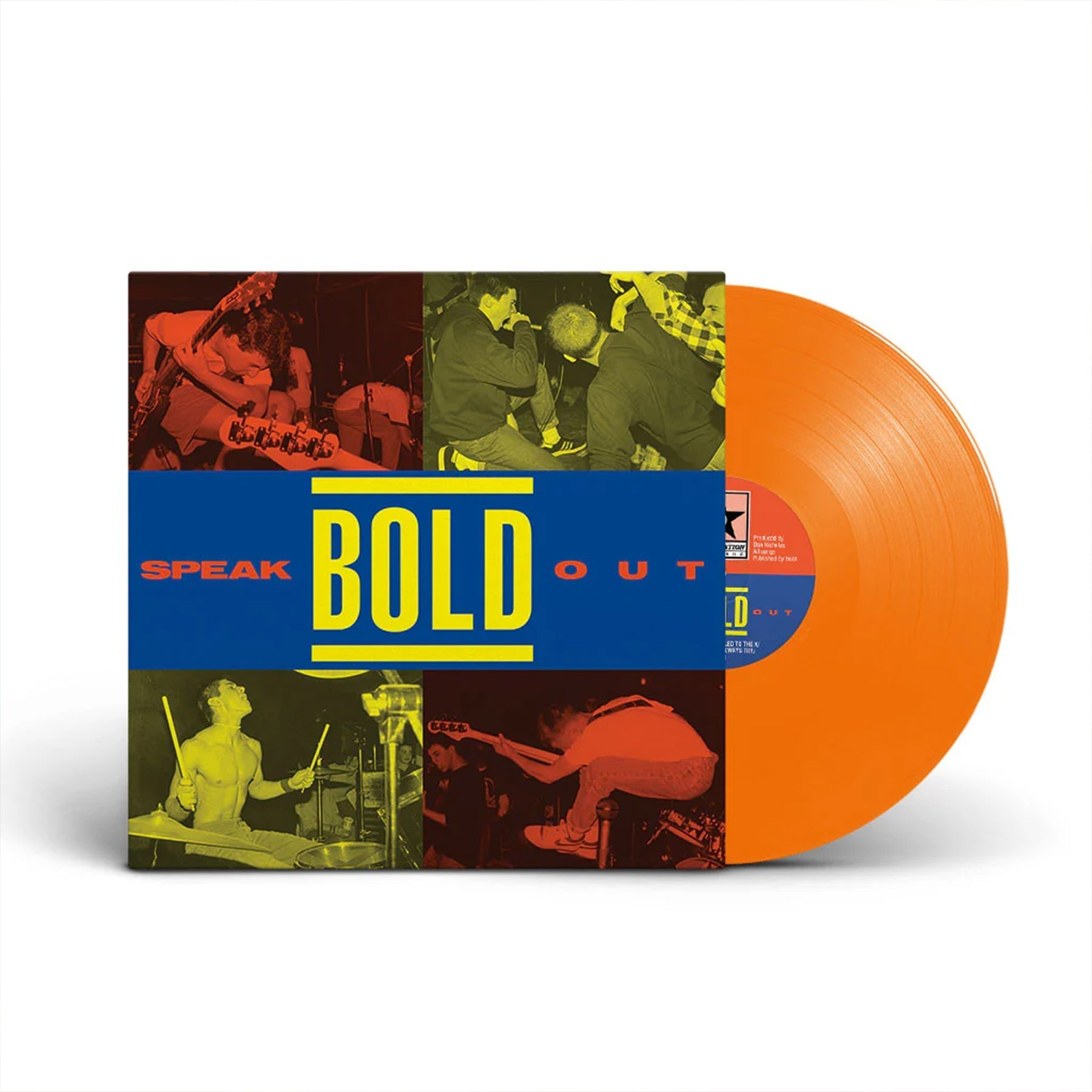 BOLD 'SPEAK OUT' LP - OPAQUE ORANGE
