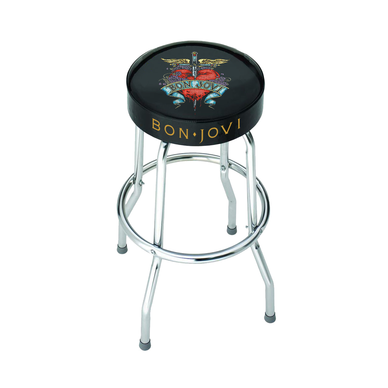 ROCKSAX BON JOVI BAR STOOL - DAGGER