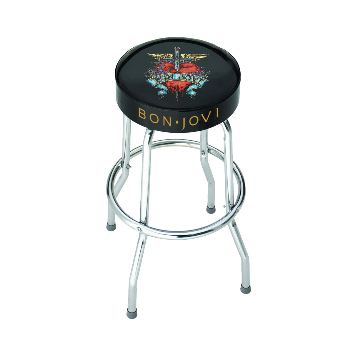 ROCKSAX BON JOVI BAR STOOL - DAGGER