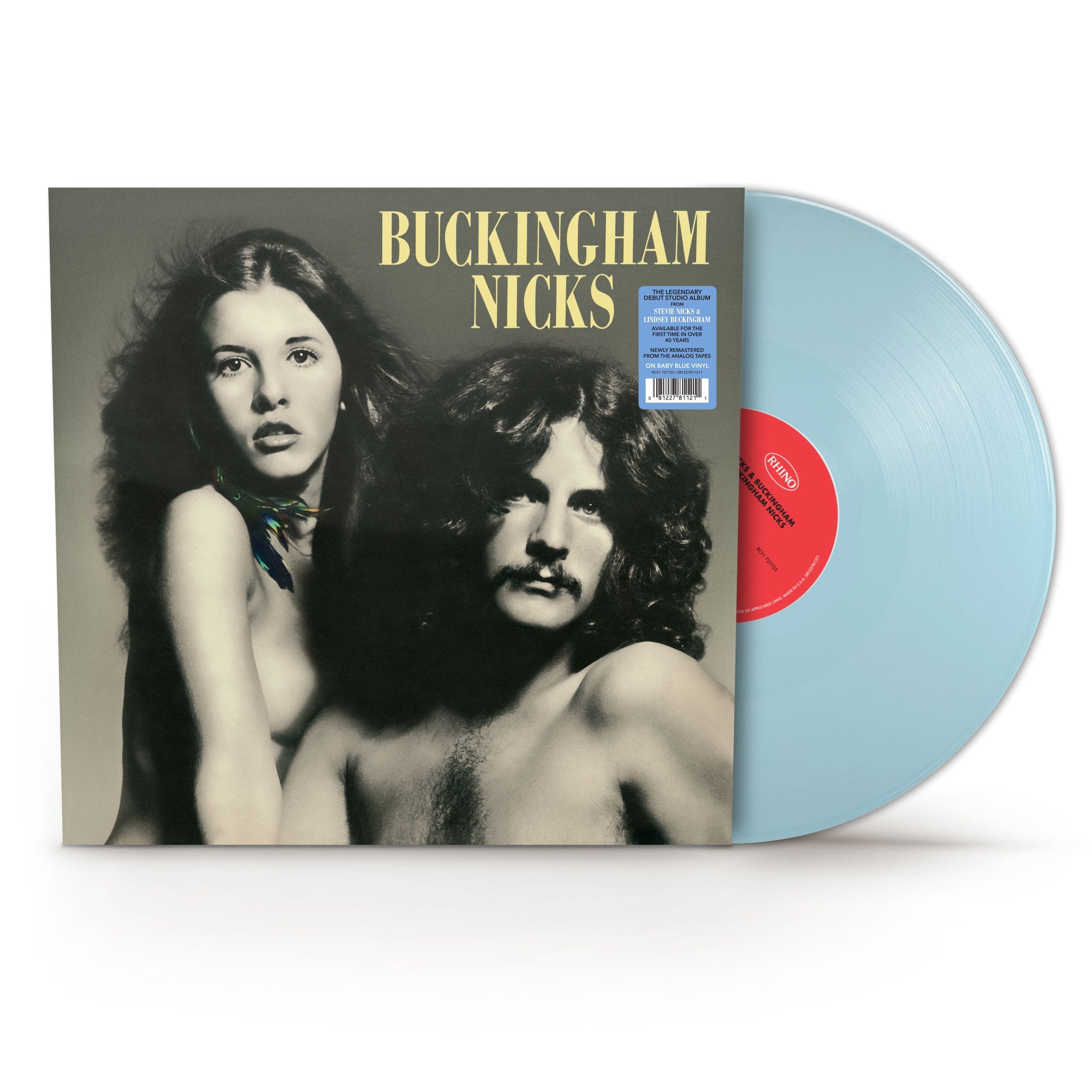 BUCKINGHAM NICKS 'BUCKINGHAM NICKS' LP - BABY BLUE