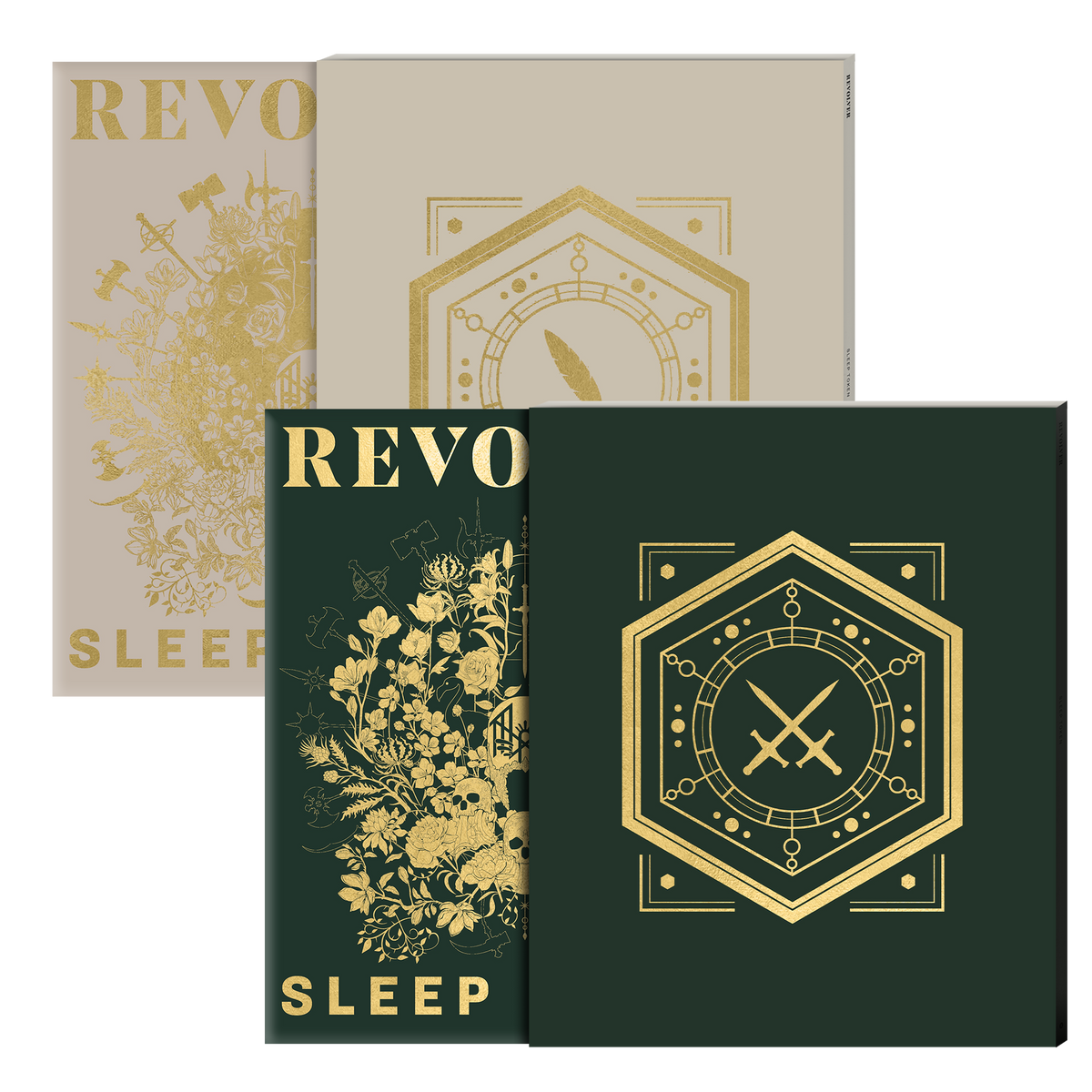 SLEEP TOKEN x REVOLVER – "HOUSE VERIDIAN" & "FEATHERED HOST" SUMMER 2025 ISSUES IN NUMBER MATCHED SLIPCASES