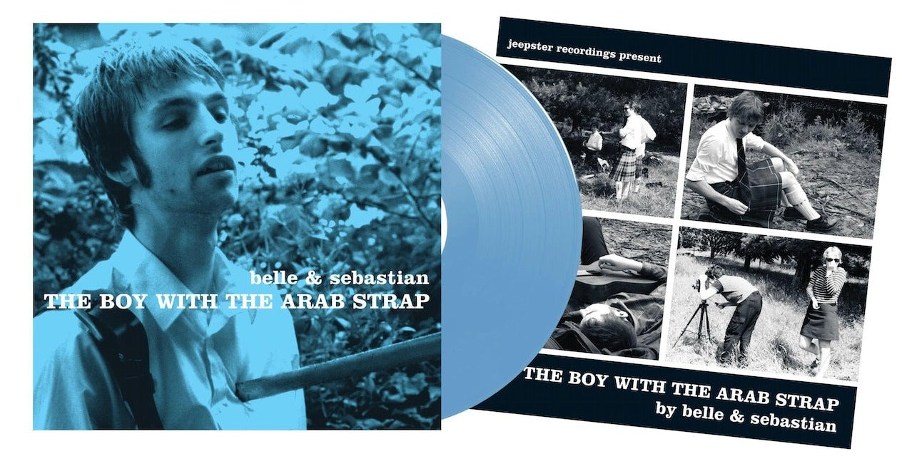 BELLE AND SEBASTIAN 'THE BOY WITH THE ARAB STRAP' LP - CLEAR BLUE