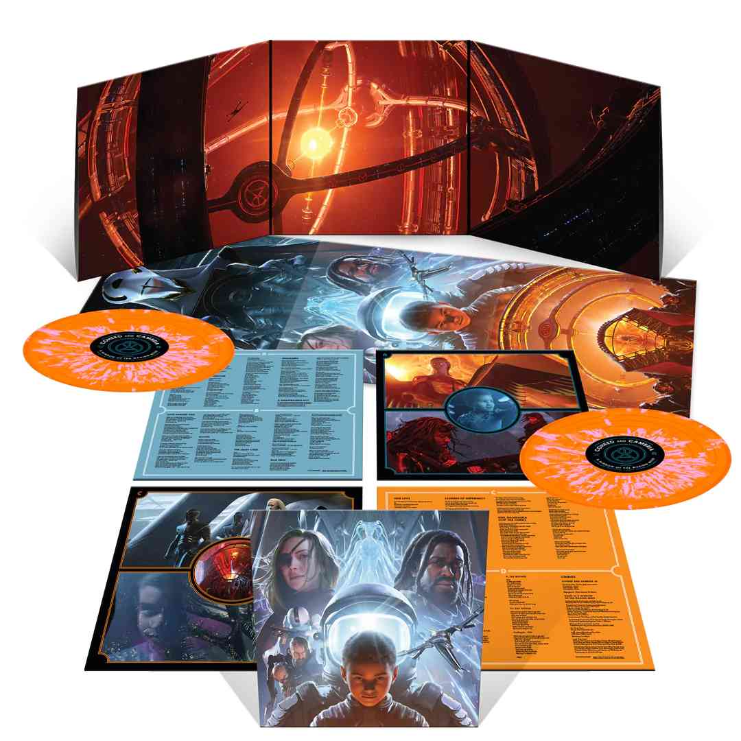 COHEED AND CAMBRIA 'VAXIS II: A WINDOW OF THE WAKING MIND' LP - EXCLUSIVE - LTD. 1000 - ORANGE/PINK/SWIRL