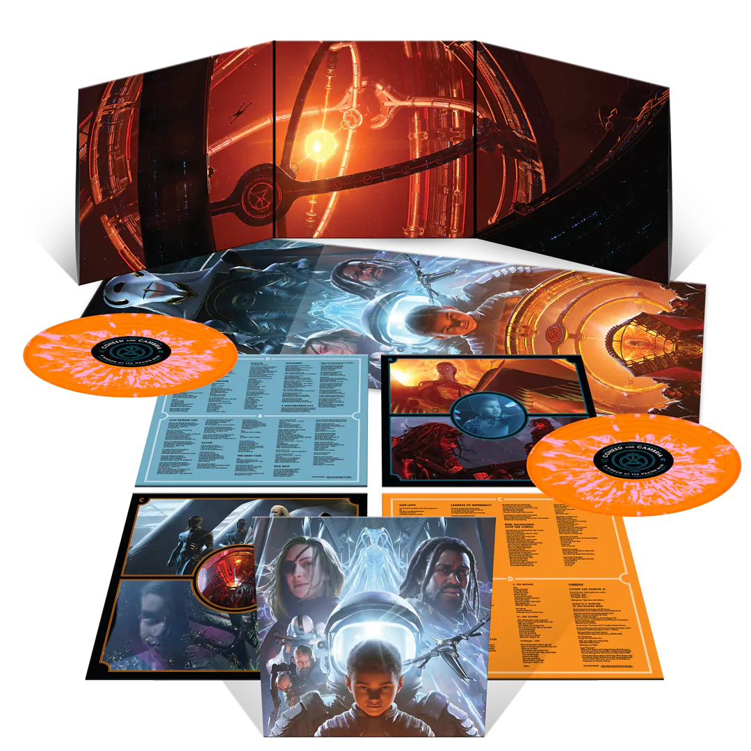 COHEED AND CAMBRIA 'VAXIS II: A WINDOW OF THE WAKING MIND' LP - EXCLUSIVE - LTD. 1000 - ORANGE/PINK/SWIRL