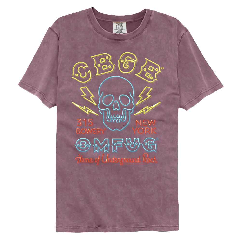 CBGB - NEON SIGN SHIRT
