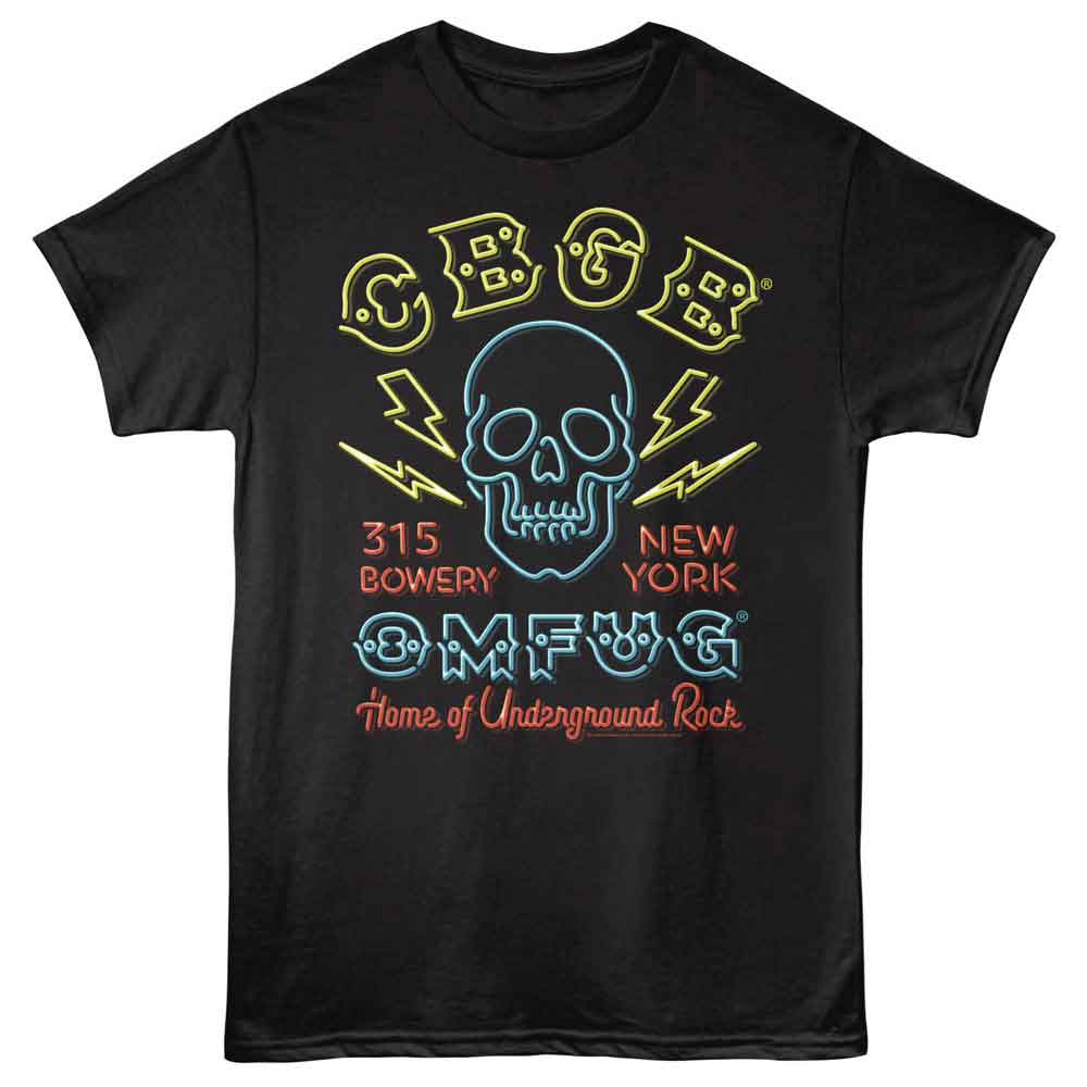 CBGB - NEON SIGN SHIRT