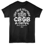 CBGB - LOGO AND ADDRESS SHIRT