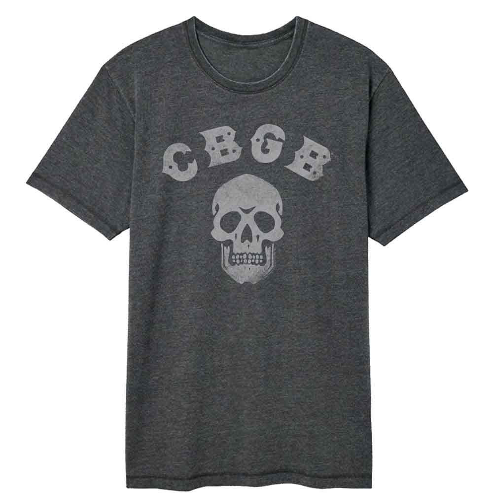 CBGB - LOGO AND SKULL SHIRT