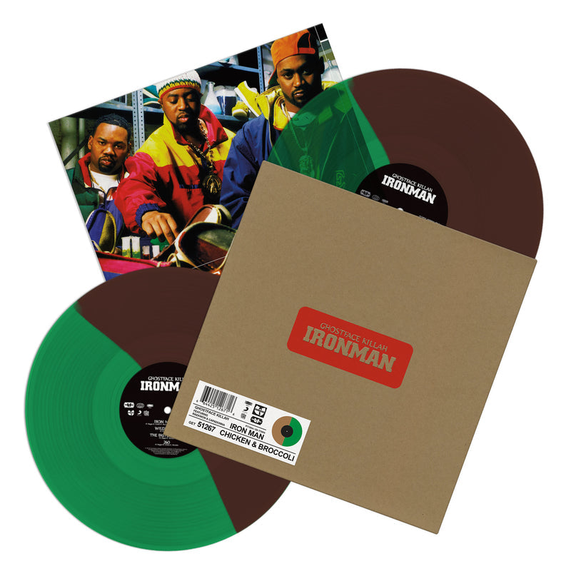 GHOSTFACE KILLAH 'IRONMAN' 2LP - CHICKEN/BROCCOLI