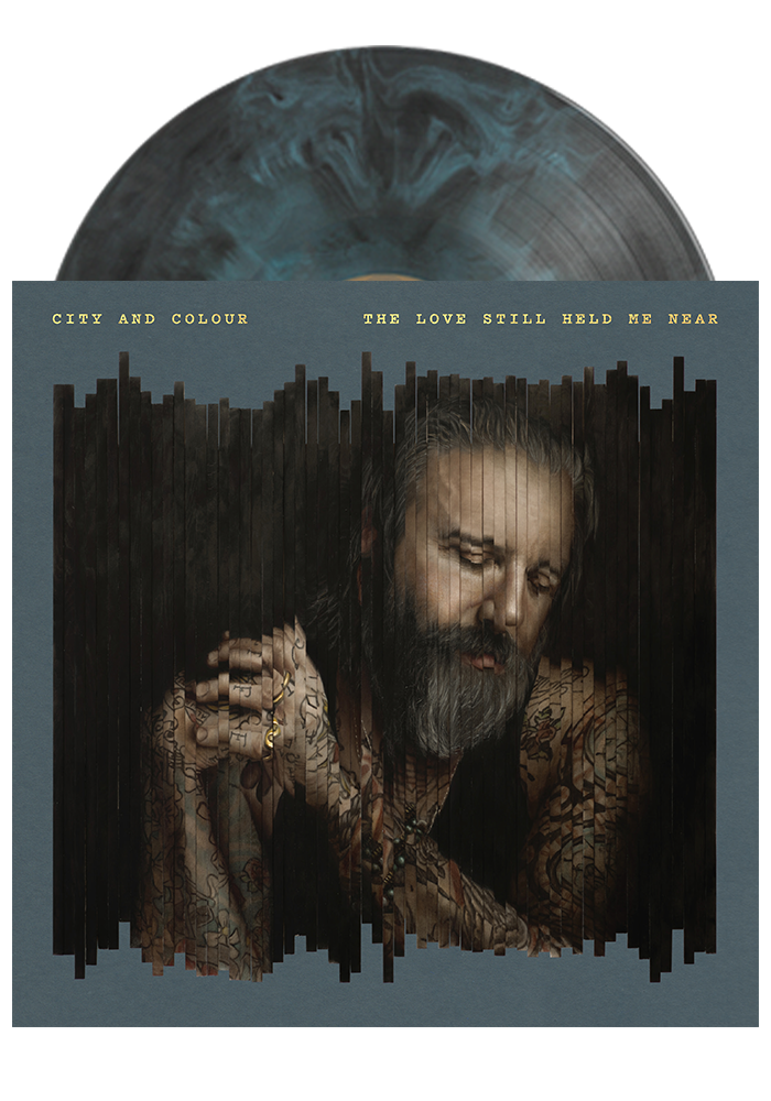 CITY AND COLOUR ‘THE LOVE STILL HELD ME NEAR’ 2LP - EXCLUSIVE - LTD. 500 -  BLACK/BLUE/GALAXY