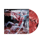 CANNIBAL CORPSE 'TOMB OF THE MUTILATED' LP - EXCLUSIVE - LTD. 500 - CLEAR RED/BLACK/WHITE/SWIRL