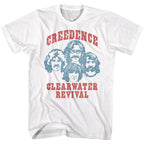 CREEDENCE CLEARWATER REVIVAL - BAND SHIRT