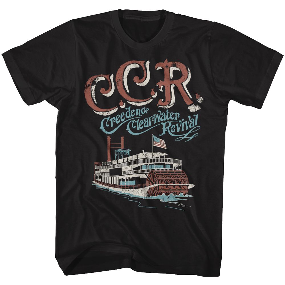 CREEDENCE CLEARWATER REVIVAL - RIVERBOAT SHIRT