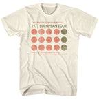 CREEDENCE CLEARWATER REVIVAL - EUROPEAN TOUR SHIRT