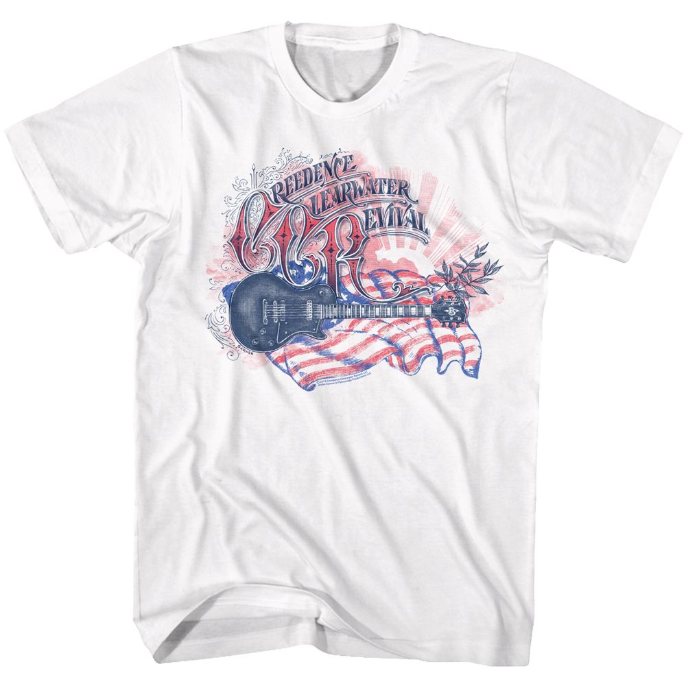 CREEDENCE CLEARWATER REVIVAL - FLAG SHIRT
