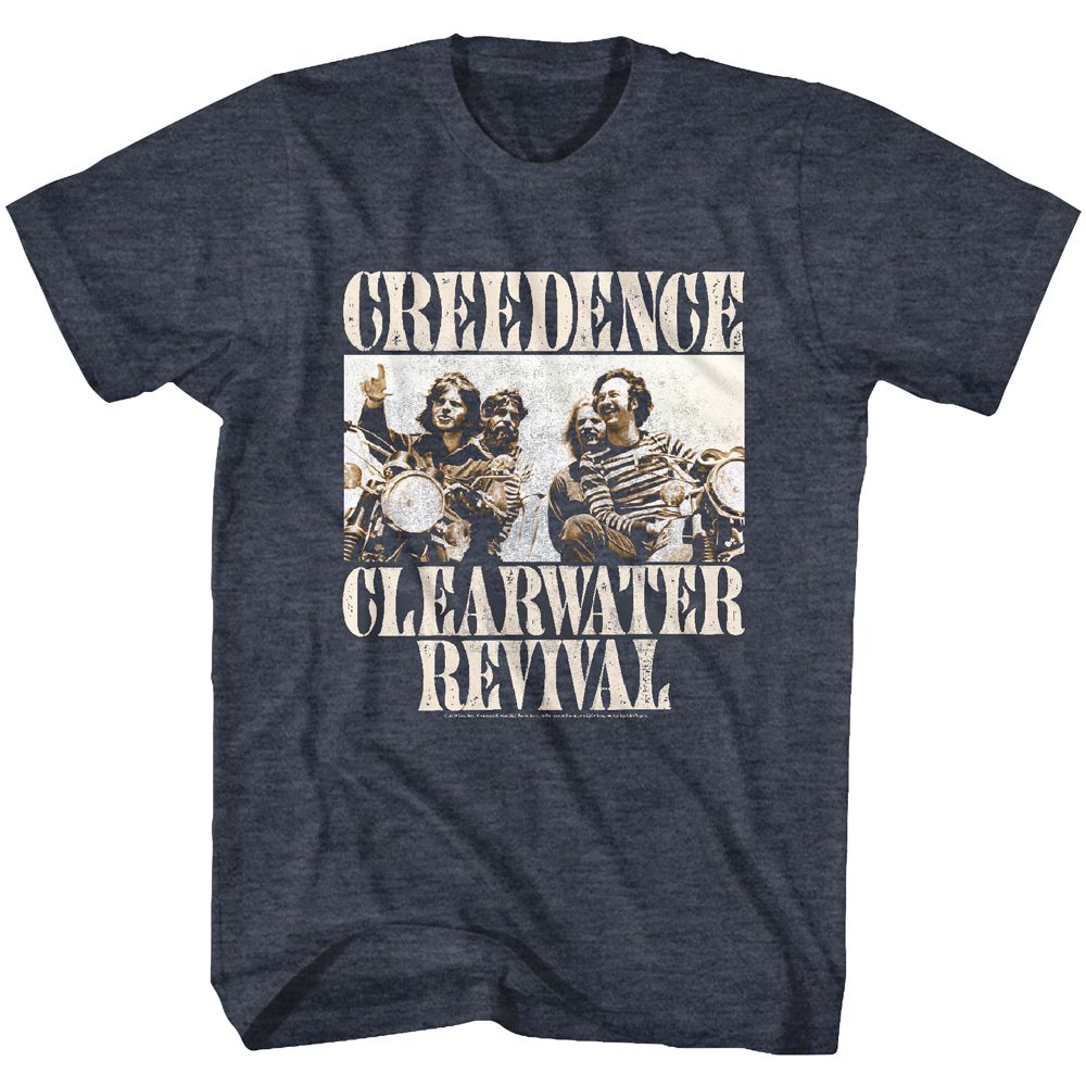 CREEDENCE CLEARWATER REVIVAL - BIKES PHOTO SHIRT