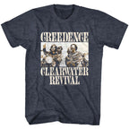 CREEDENCE CLEARWATER REVIVAL - BIKES PHOTO SHIRT